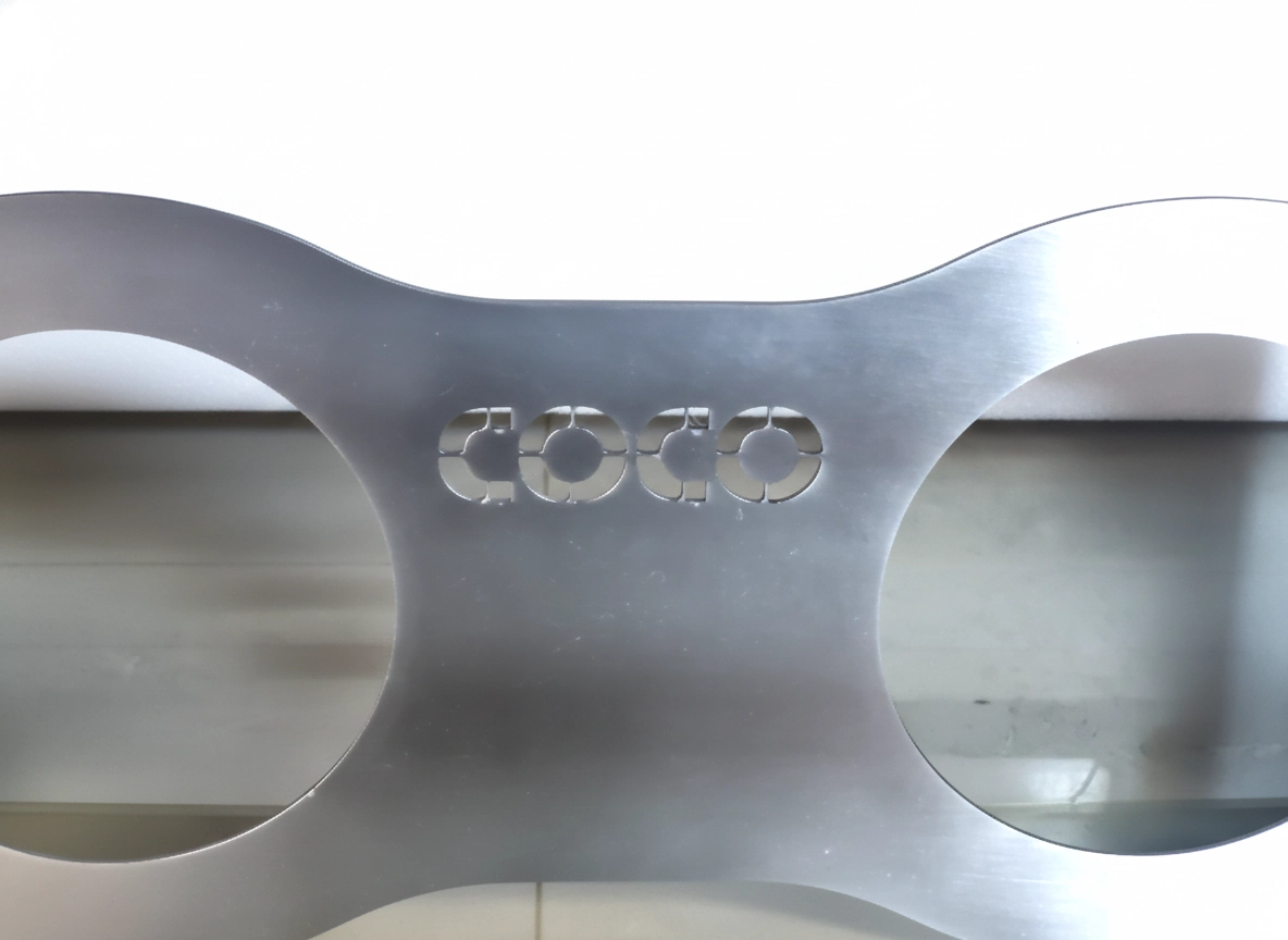 Detalle del grabado láser